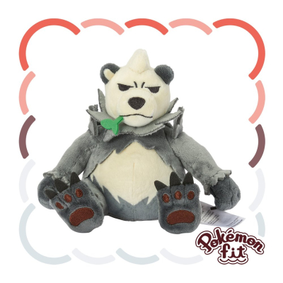 Officiële Pokemon center Pokemon fit knuffel Pangoro 17cm (breedt)